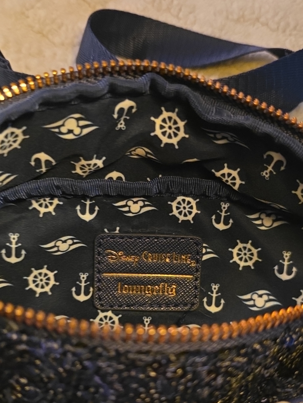 Loungefly Disney Cruise Line Fanny Pack